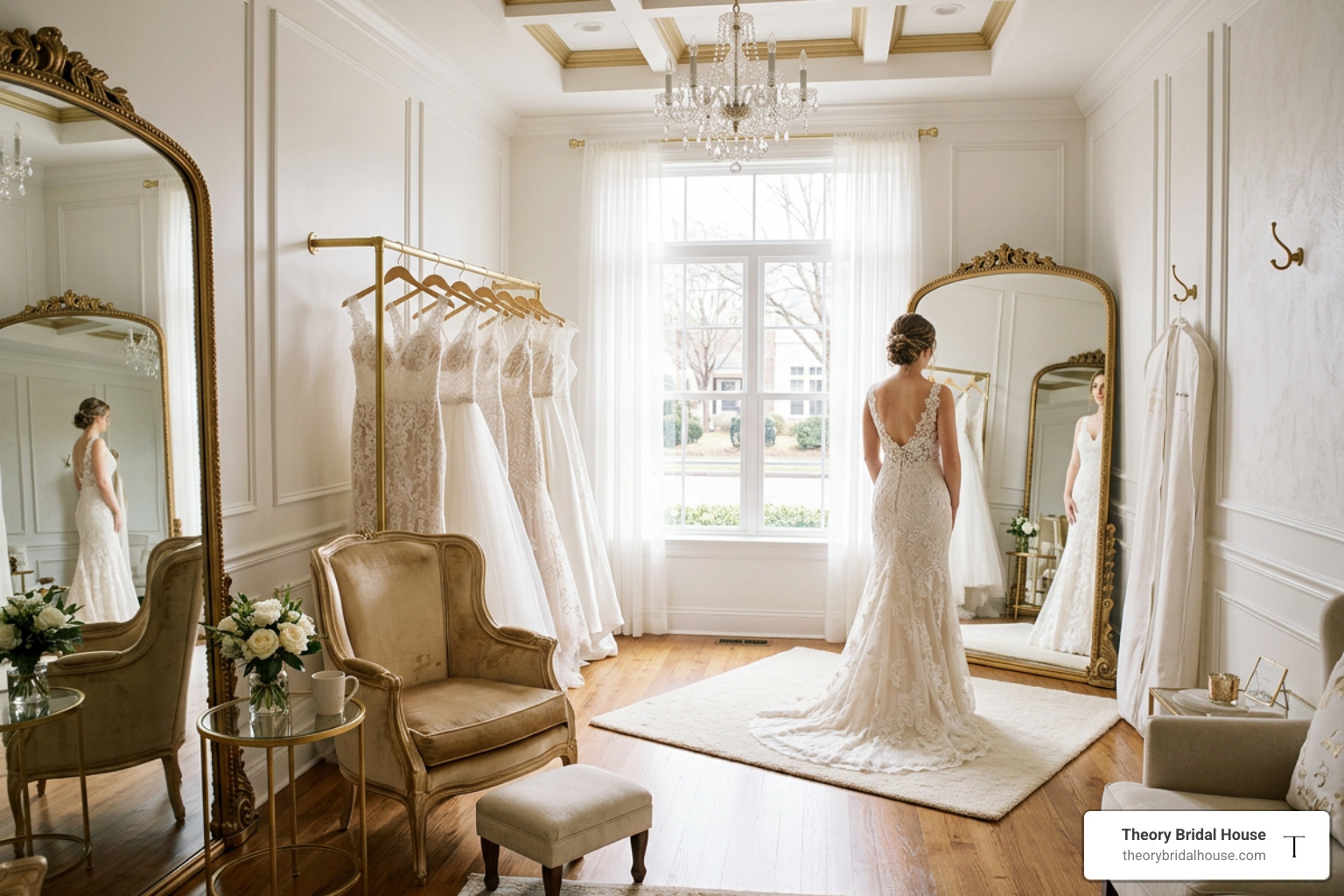 bridal boutique private rooms