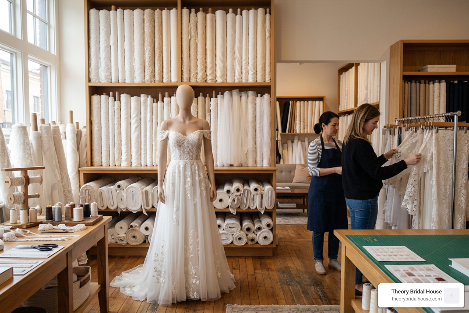 bridal fabric shop near me