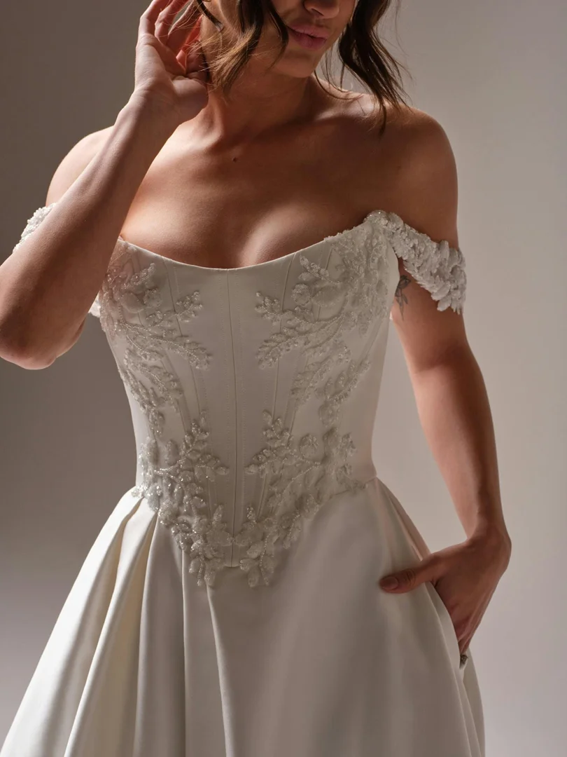 luxury wedding dresses Orlando bridal boutique interior